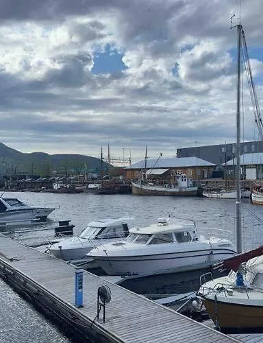 Center Stylish Loft Lägenhet Trondheim